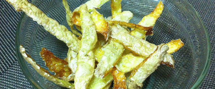 Chips de pommes de terre anti-gaspillage